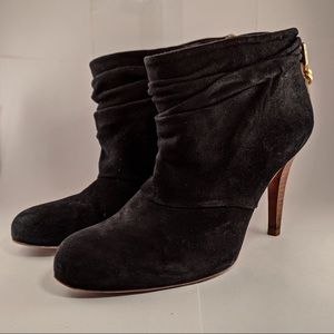 Tory Burch Slouch Suede Booties